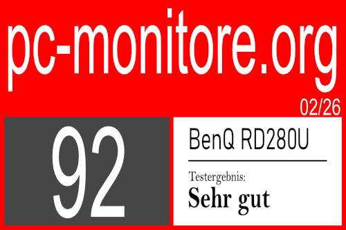 Testergebnis BenQ RD280U