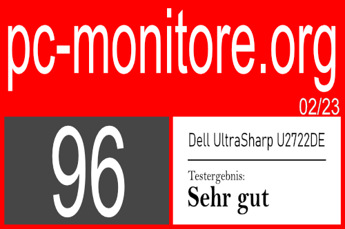 Testergebnis Dell UltraSharp U2722DE